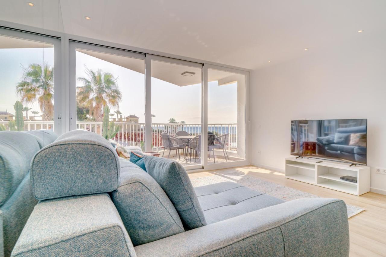 Beach Front Flat With Sea Views Marbella Eksteriør billede